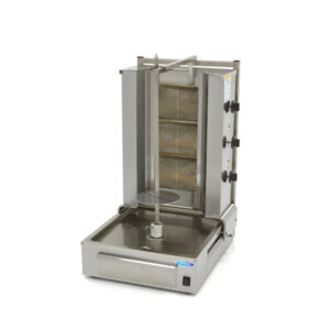 Maxima Gastro Dönergrill - 3 Brenner - 40 kg Fleisch - Gas