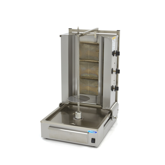 Maxima Gastro Dönergrill - 3 Brenner - 40 kg Fleisch - Gas