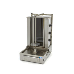 Maxima Gastro Dönergrill - 3 Brenner - 40 kg Fleisch - Elektrisch
