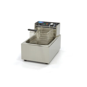 Maxima Gastro Fritteuse - 6 l - 1 Korb - Bis zu 1,2 kg Pommes Frites