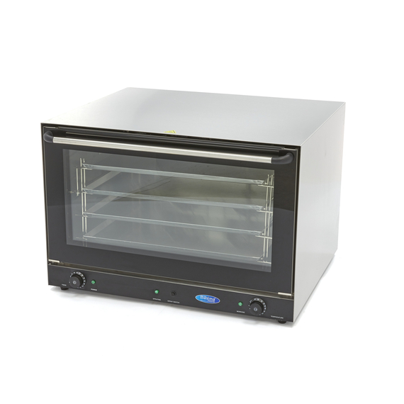 Maxima Gastro Konvektionsofen - Dampf - Passt 4 Tabletts (60 x 40 cm) - Eingebauter Timer