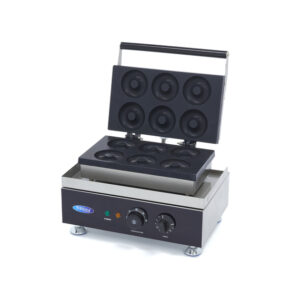 Maxima Gastro Donut Maker - 6 Donuts - Ø8 cm - mit Eingebauter Timer