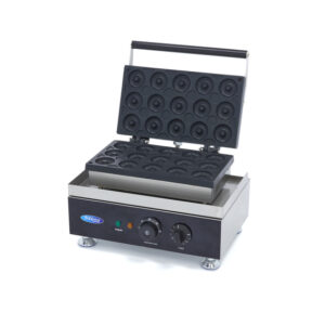 Maxima Gastro Donut Maker - 15 Mini -Donuts - Ø5 cm - mit Eingebauter Timer