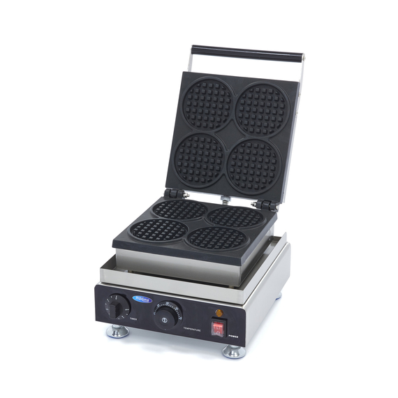 Maxima Gastro Waffelmacher - 4 Waffeln - Mini -Runden