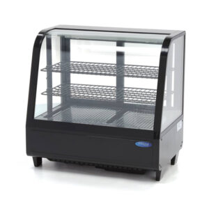 Maxima Gastro Glastürkühlschränke - 100 l - 68 cm - Hintere Schiebetür