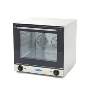 Maxima Gastro Konvektionsofen - Passt 4 Tabletts - Eingebauter Timer - Bis zu 300 ° C
