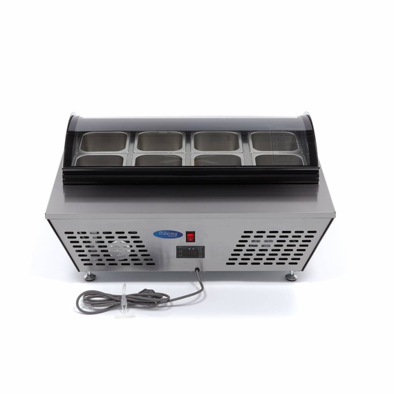 Maxima Gastro Saladette - 67 l - inkl. 8 x 1/6 GN - Tischplatte
