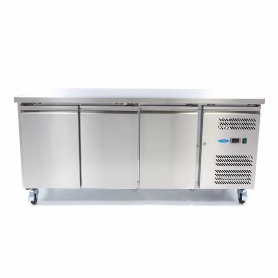 Maxima Gastro Kühltisch - 180 cm - 3 Türen