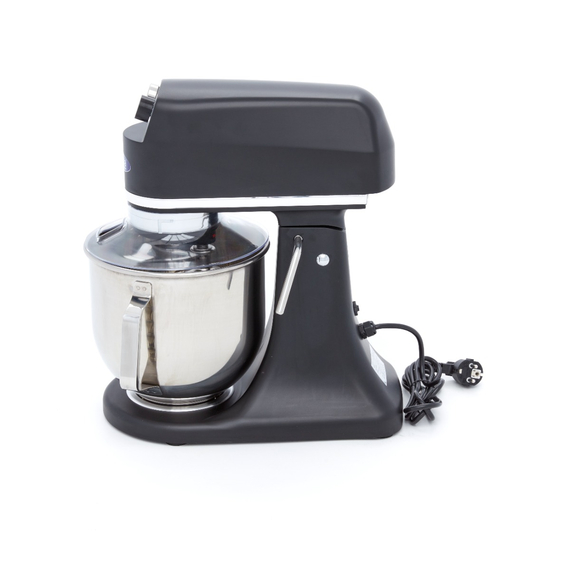 Maxima Gastro Planetenmischer - 7 l - Bis zu 2 kg Teig - Schwarz Matt