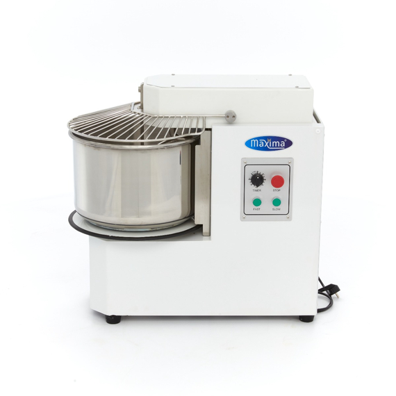Maxima Gastro Teigmischer - 30 l - 18 kg Teig - 2 Geschwindigkeiten - Abnehmbare Schüssel