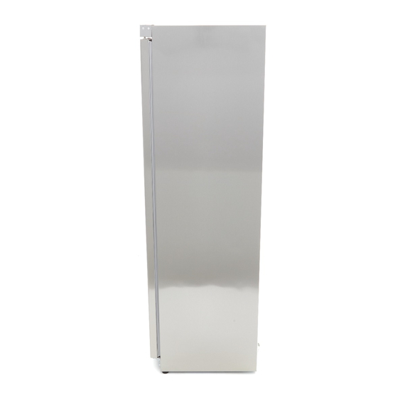 Maxima Gastro Gefrierschrank - 400 l - 6 Feste Regale - Rostfreier Stahl