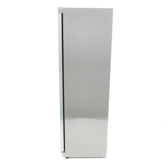 Maxima Gastro Gefrierschrank - 400 l - Rostfreier Stahl - mit Glastür