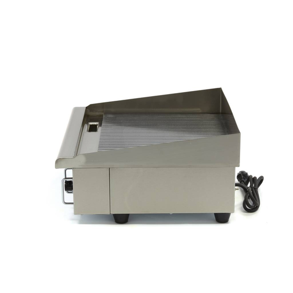 Maxima Gastro Grillplatte - Gerillt - 55 cm - inkl. Tropfschale