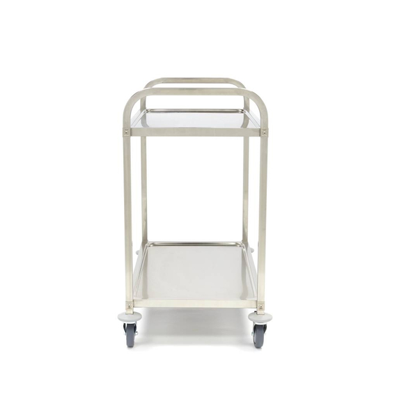 Maxima Gastro Servierwagen Edelstahl - 2 Regale