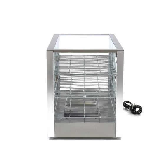 Maxima Gastro Wärmevitrine - 115 l - 70 cm - 3 Regale