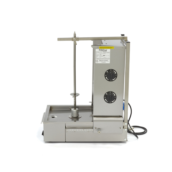 Maxima Gastro Dönergrill - 2 Brenner - 20 kg Fleisch - Elektrisch