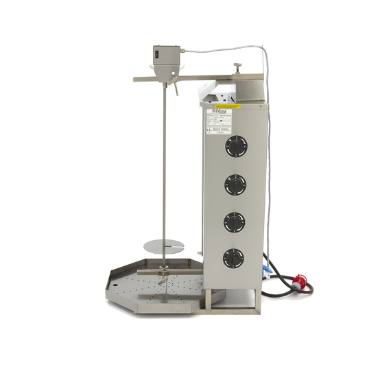 Maxima Gastro Dönergrill - 4 Brenner - 50 kg Fleisch - Elektrisch