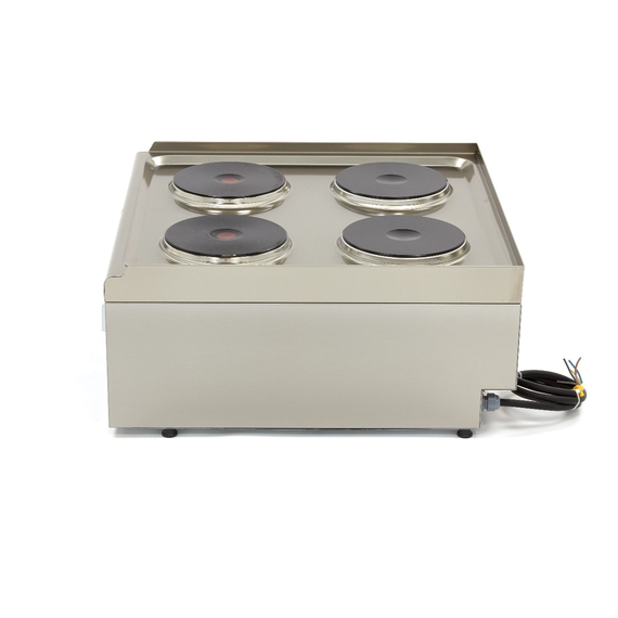 Maxima Gastro Kochfeld - 4 Brenner - Doppeleinheit - 60 cm Tief - 400 V