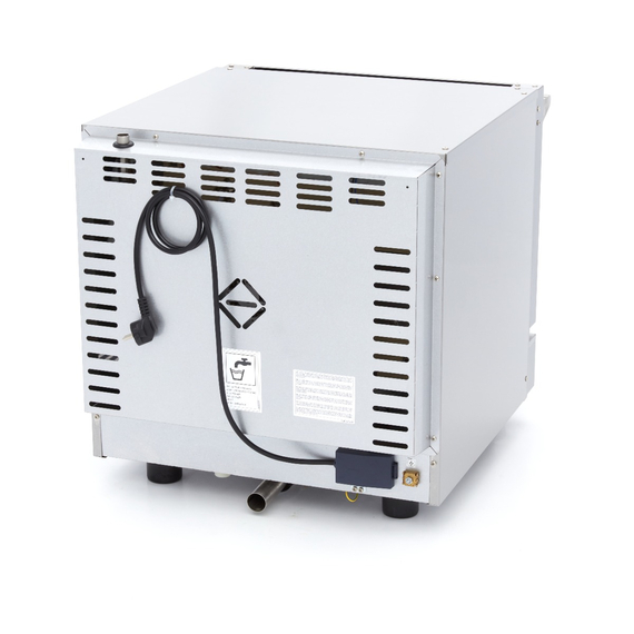 Maxima Gastro Combi - Dampfofen - Passt 4 x 2/3 GN Tabletts - Analog