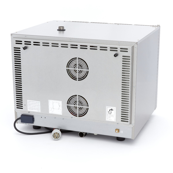 Maxima Gastro Combi - Dampfofen - Passt 6 Tabletts (1/1 GN / 60 x 40 cm) - Digital Anzeige - 400 V