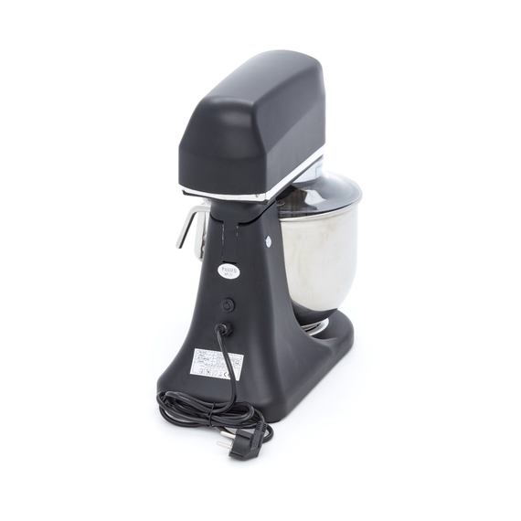 Maxima Gastro Planetenmischer - 7 l - Bis zu 2 kg Teig - Schwarz Matt