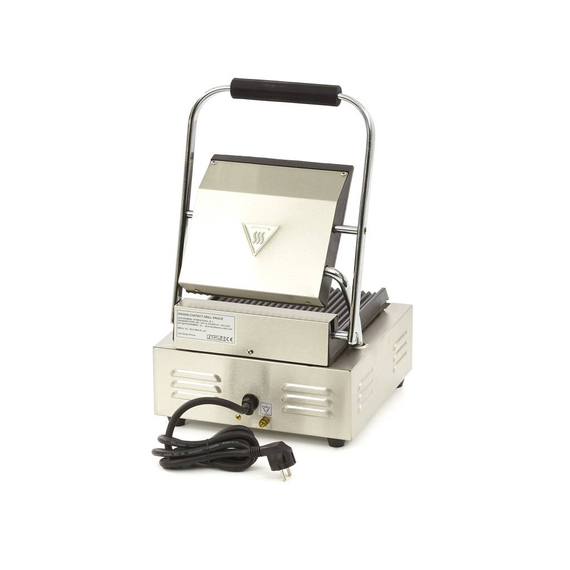 Maxima Gastro Kontaktgrill - Gerillt - Einzelgrillplatte - 22 cm