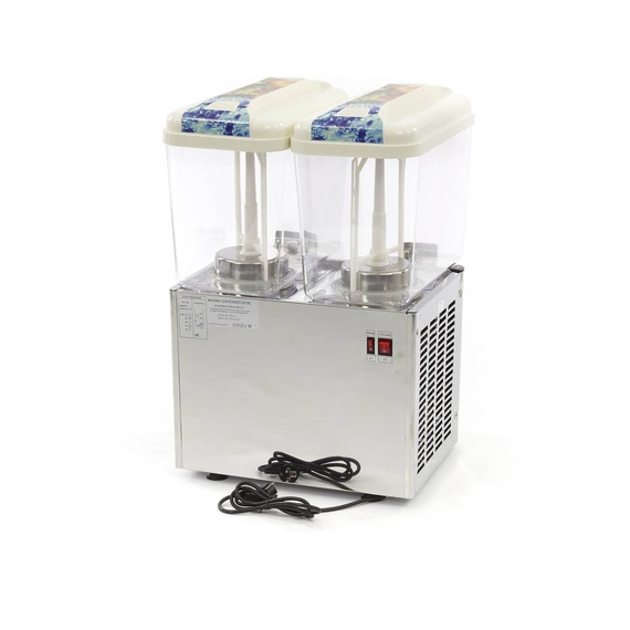 Maxima Gastro Getränkespender - 2 x 18 l - Elektrisch - einschließlich Rührmechanismus