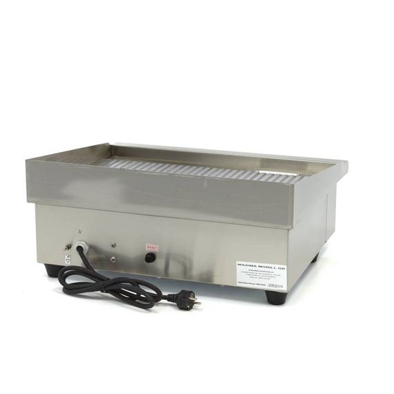 Maxima Gastro Grillplatte - Gerillt - 55 cm - inkl. Tropfschale