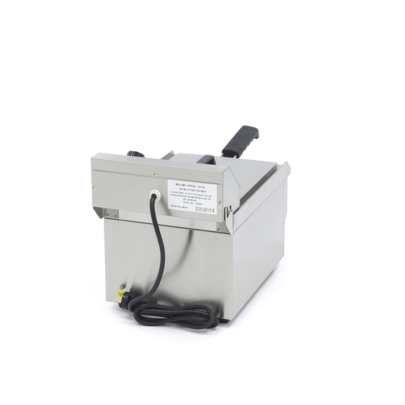 Maxima Gastro Fritteuse - 10 l - 1 Korb - mit Ablasshahn