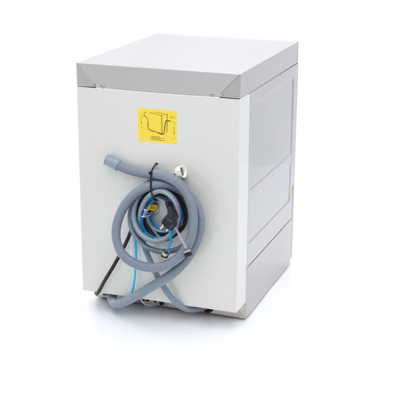 Maxima Gastro Geschirrspüler-Unterbau - 40 x 40 cm - mit Abfluss-, Spülenhilfe- und Seifenpumpen - 230 V