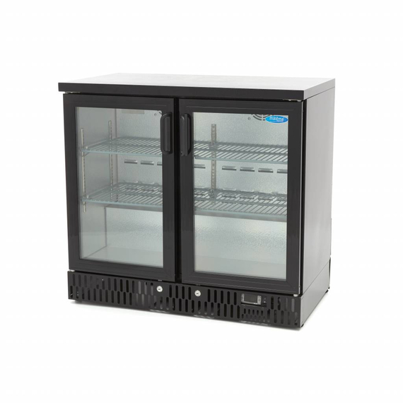 Maxima Gastro Getränke Kühlschrank - 2 Scharnier -Türen - 4 verstellbare Regale
