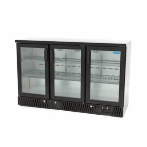 Maxima Gastro Getränke Kühlschrank - 3 Scharnier -Türen - 6 verstellbare Regale