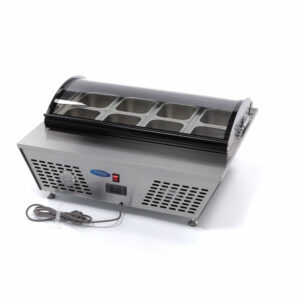 Maxima Gastro Saladette - 67 l - inkl. 8 x 1/6 GN - Tischplatte