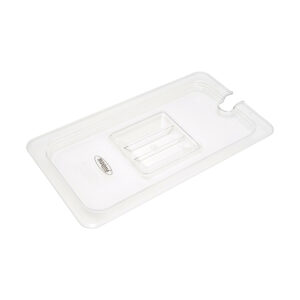 Maxima Gastro Gastronormdeckel - 1/3 GN - Polycarbonat - mit Pause