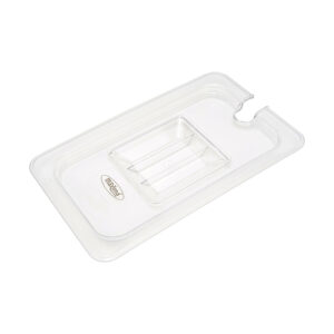 Maxima Gastro Gastronormdeckel - 1/4 GN - Polycarbonat - mit Pause