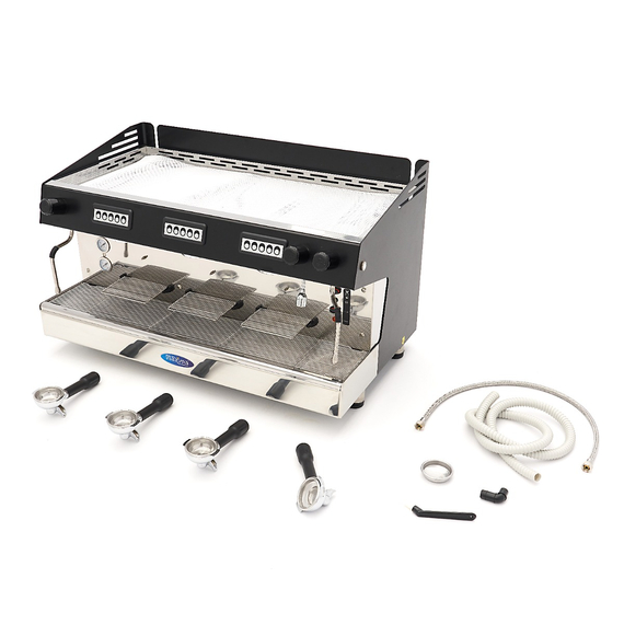 Maxima Gastro Espressomaschine - 3 Kolben - 540 Tassen pro Stunde
