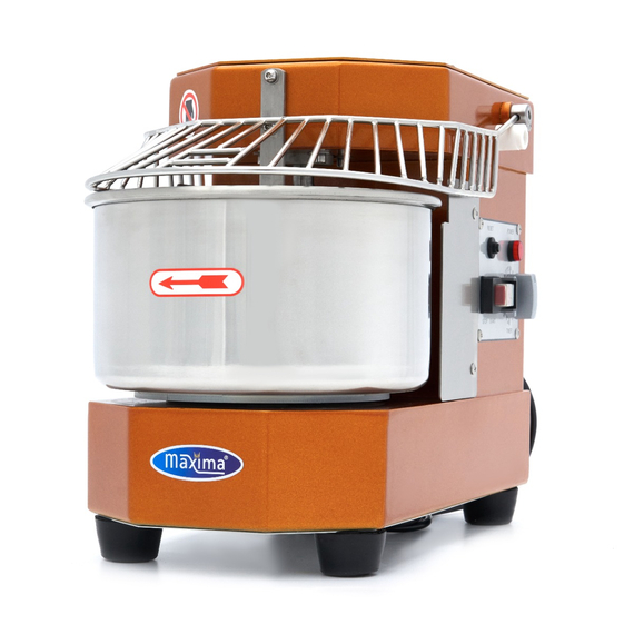 Maxima Gastro Teigmischer - 8 l - 4,5 kg Teig - Gold