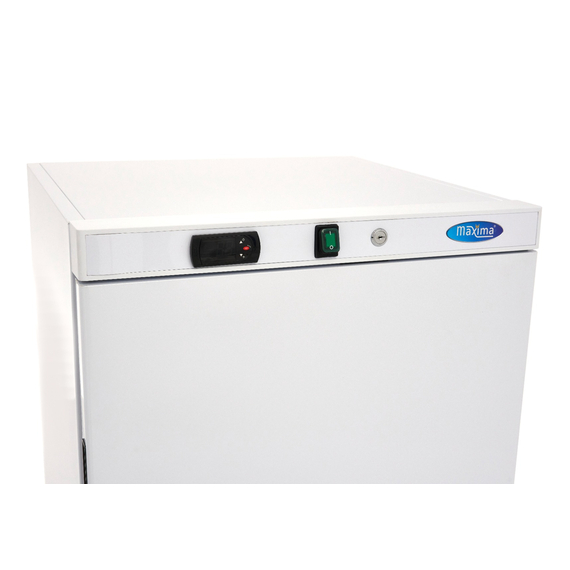 Maxima Gastro Kühlschrank - 200 l - 3 Verstellbare Regale - Weiß