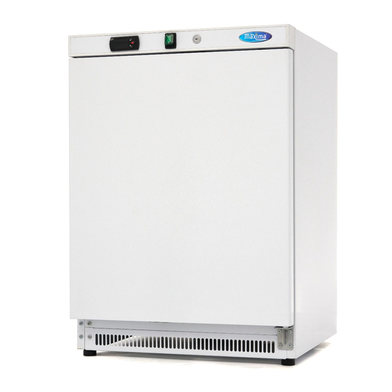 Maxima Gastro Gefrierschrank - 200 l - 2 Feste Regale - Weiß