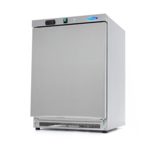 Maxima Gastro Kühlschrank - 200 l - 3 Verstellbare Regale - Rostfreier Stahl