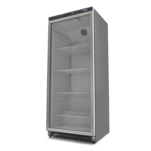 Maxima Gastro Kühlschrank - 600 l - Schwarz - mit Glastür