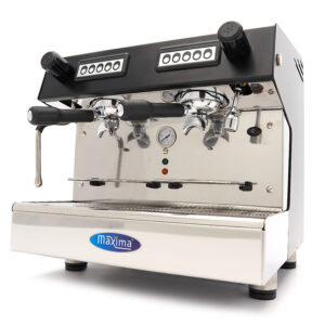 Maxima Gastro Espressomaschine - 2 Kolben - Kompakt - 360 Tassen pro Stunde