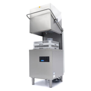 Maxima Haubenspülmaschine - 50x50cm - mit Abfluss-, Spül- und Seifenpumpen - 400V