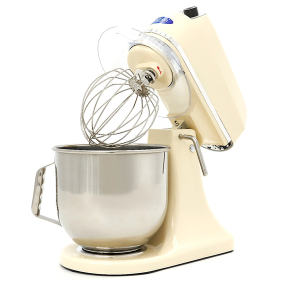 Maxima Gastro Planetenmischer - 7 l - Bis zu 2 kg Teig - Elfenbein