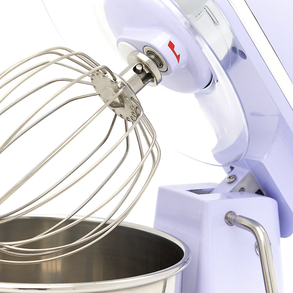 Maxima Gastro Planetenmischer - 7 l - Bis zu 2 kg Teig - Flieder