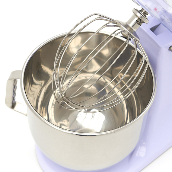 Maxima Gastro Planetenmischer - 7 l - Bis zu 2 kg Teig - Flieder