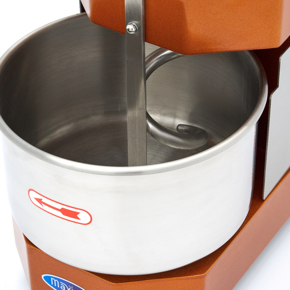 Maxima Gastro Teigmischer - 8 l - 4,5 kg Teig - Gold