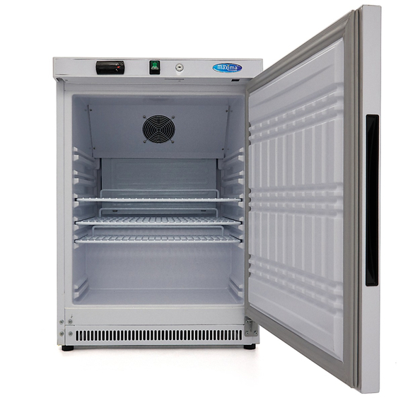 Maxima Gastro Kühlschrank - 200 l - 3 Verstellbare Regale - Weiß