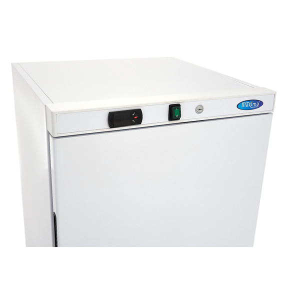 Maxima Gastro Gefrierschrank - 200 l - 2 Feste Regale - Weiß