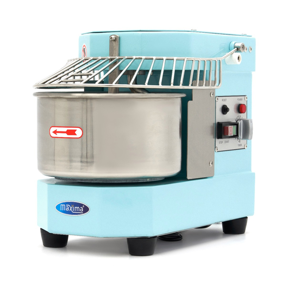 Maxima Gastro Teigmischer - 8 l - 4,5 kg Teig - Blau